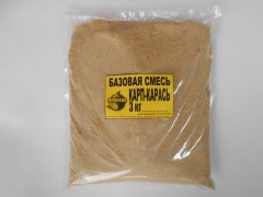 Прикормка ПРИВАДА БАЗА Карп-карась (светлый), 3кг (уп.4шт)